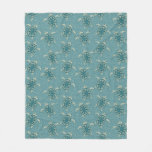 turtles background fleece blanket