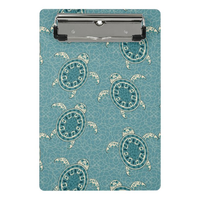 turtles background mini clipboard (Front)