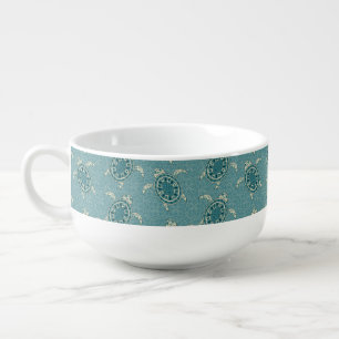 turtles background soup mug