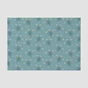 turtles background tissue paper