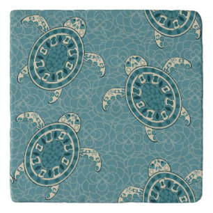 turtles background trivet