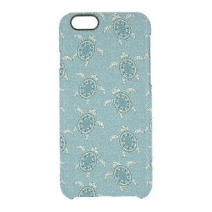 turtles background clear iPhone 6/6S case