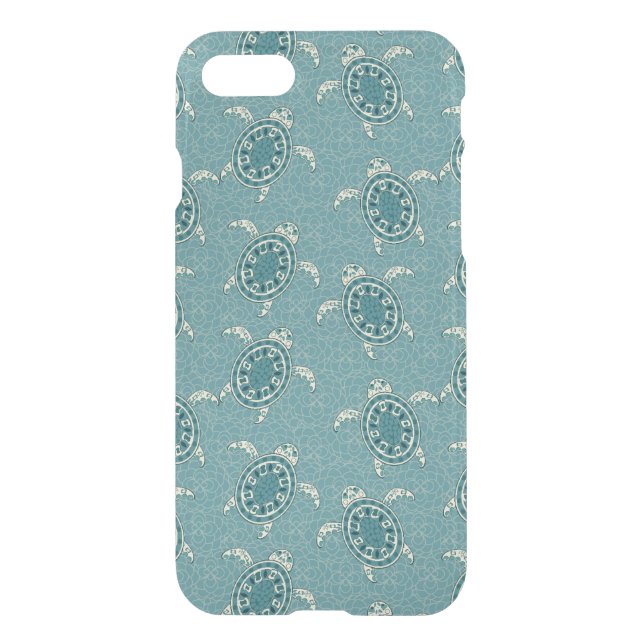 turtles background uncommon iPhone case (Back)