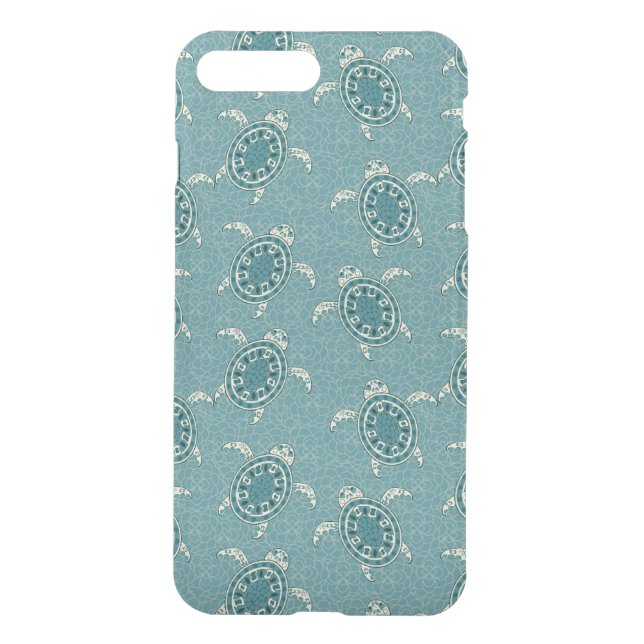 turtles background uncommon iPhone case (Back)