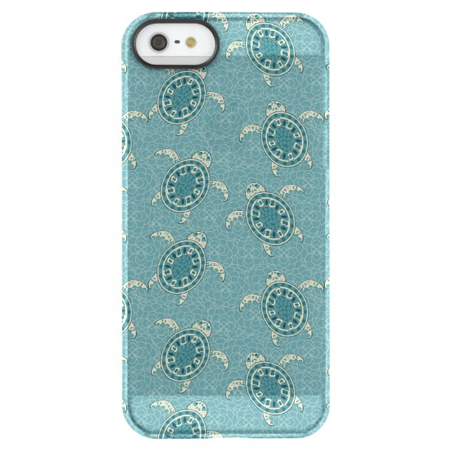 turtles background uncommon iPhone case (Back)
