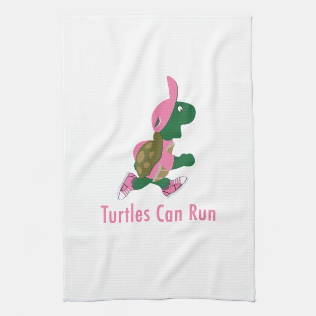 Turtles Can Run Towel (Vertical)