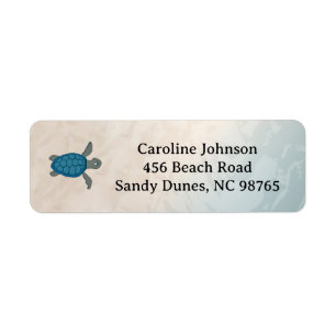 Turtles Design Label