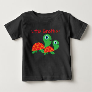 Turtles Little Brother Baby T-Shirt