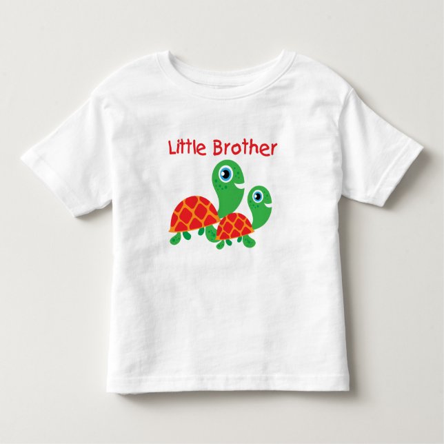 Turtles Little Brother Toddler T-shirt (Front)