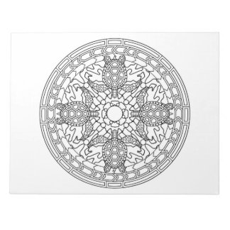 Turtles Mandala Coloring Book Pad
