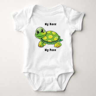 Turtle's Pace Baby Bodysuit