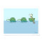 TURTLES PADDLING poster by Sandra Boynton