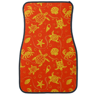 Turtles Pattern Car Mat
