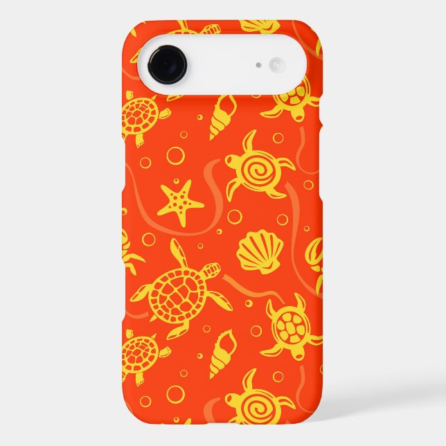 Turtles Pattern Case-Mate iPhone Case (Back)