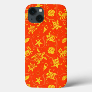 Turtles Pattern iPhone 13 Case