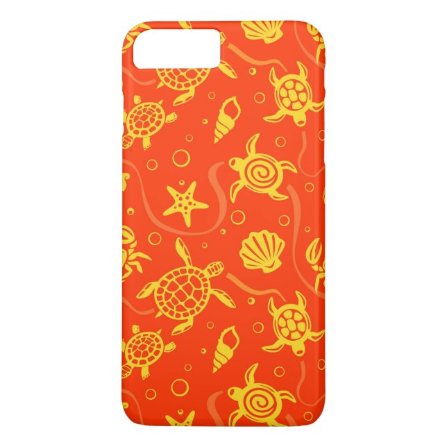 Turtles Pattern Case-Mate iPhone Case (Back)