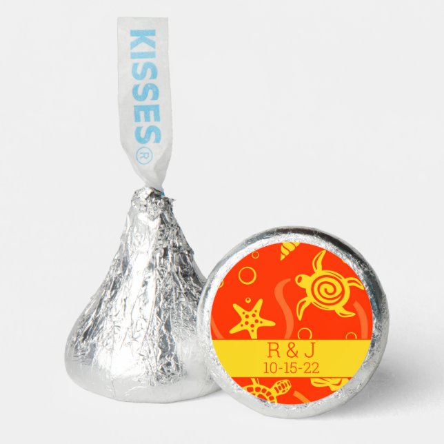 Turtles Pattern Hershey®'s Kisses® (Front)