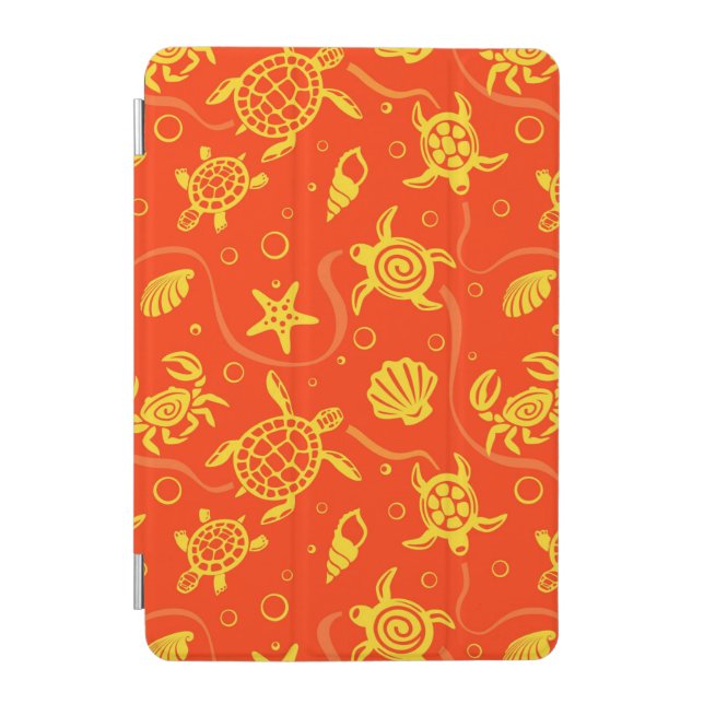 Turtles Pattern iPad Mini Cover (Front)