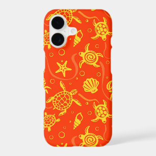Turtles Pattern iPhone 17 Case