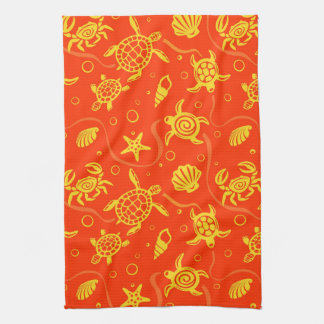 Turtles Pattern Kitchen Towel