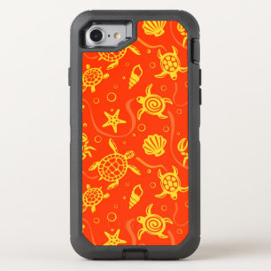 Turtles Pattern OtterBox Defender iPhone SE/8/7 Case