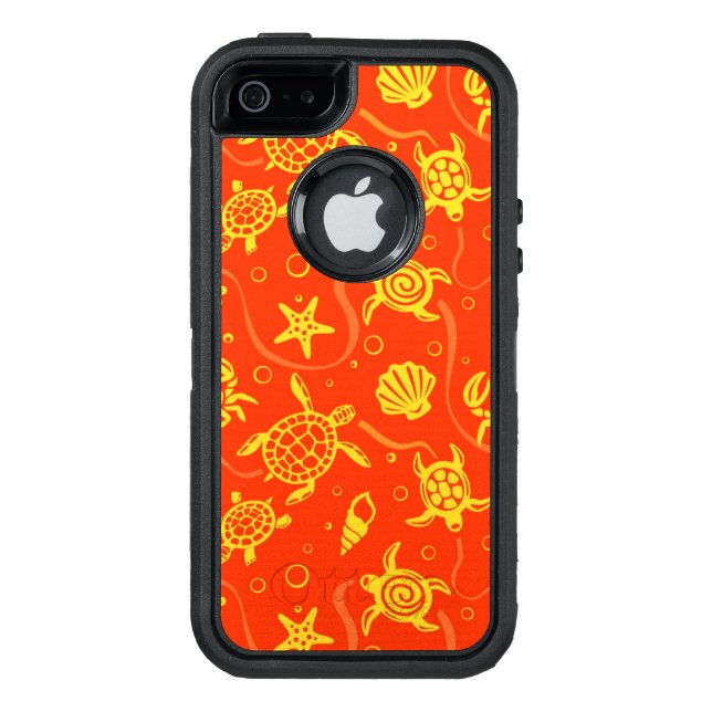 Turtles Pattern Otterbox iPhone Case (Back)