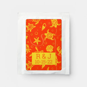 Turtles Pattern Tea Bag Drink Mix
