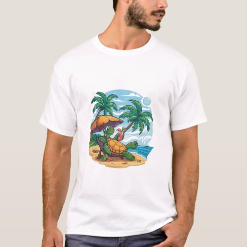 Turtles Perfect Day Under the Sun T_Shirt