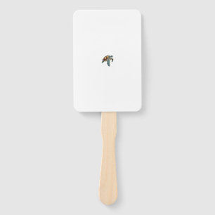 Turtles Underwater Design For Divers Hand Fan