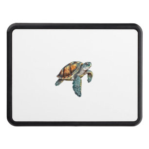 Turtles Underwater Design For Divers Hitch Cover
