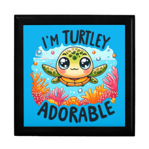 "Turtley Adorable" Keepsake and Jewelry Gift Box