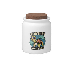 Turtley Awesome Candy Jar