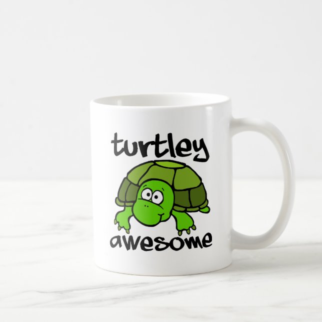 Turtley Awesome Funny Mug (Right)