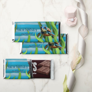 Turtley Awesome Hershey's Chocolate Bars