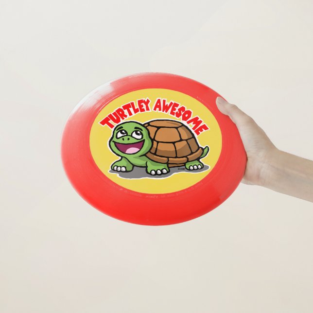 Turtley Awesome Wham-O Frisbee (In Hand)