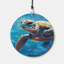 Turtley Chill – Sea Turtle Peaceful Serenity