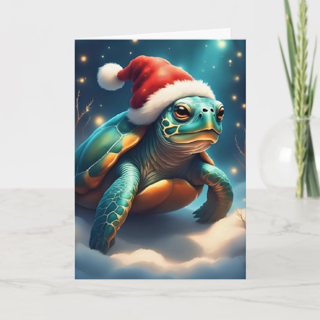 Turtley Christmas Cheer Card (Front)
