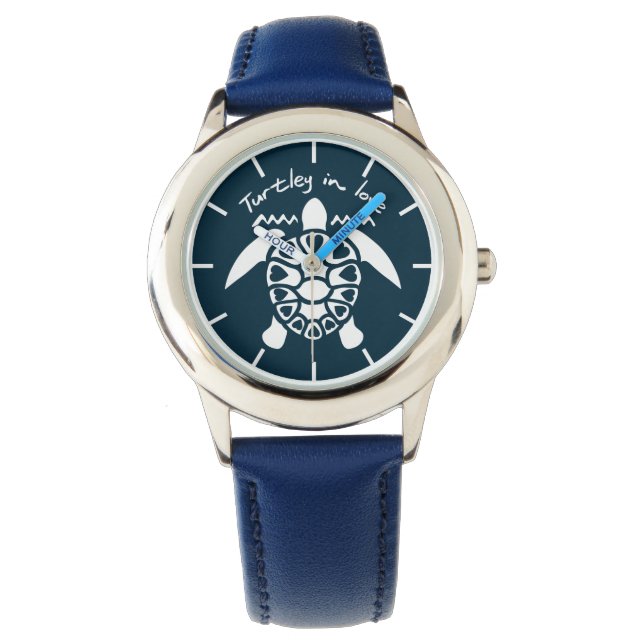 Turtley In Love - Turtle Watch (Front)