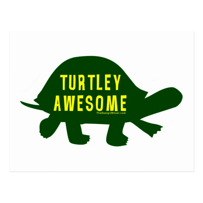 Turtley Totally Awesome Postcards
