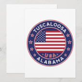 Tuscaloosa, Alabama (Front/Back)