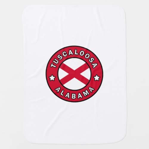 Tuscaloosa Alabama Baby Blanket