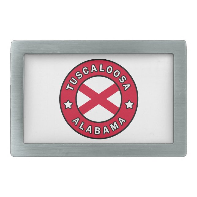 Tuscaloosa Alabama Belt Buckle (Front)