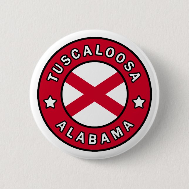 Tuscaloosa Alabama Button (Front)