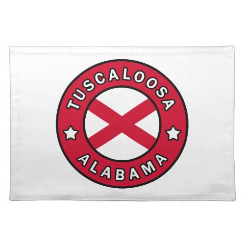 Tuscaloosa Alabama Cloth Placemat