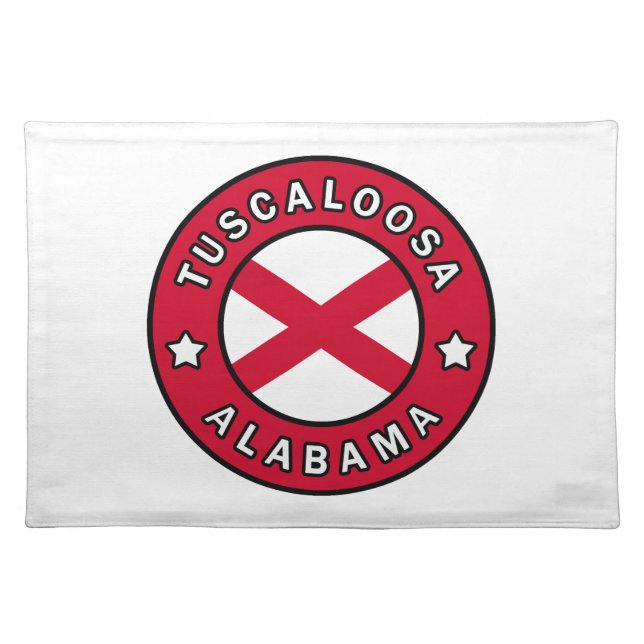 Tuscaloosa Alabama Cloth Placemat (Front)