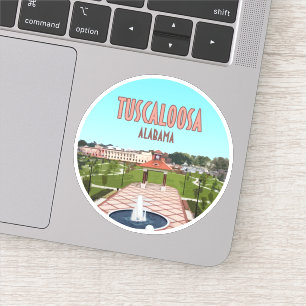 Tuscaloosa Alabama Downtown Sticker