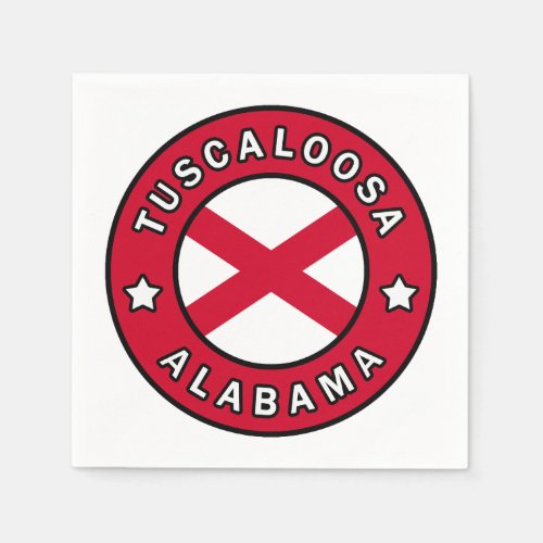 Tuscaloosa Alabama Napkins