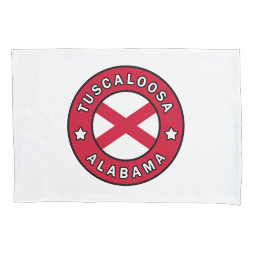 Tuscaloosa Alabama Pillow Case
