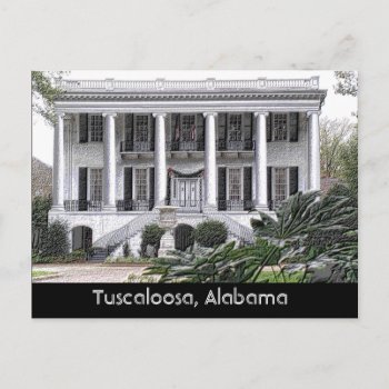 Tuscaloosa Alabama - Postcard by ImpressImages at Zazzle