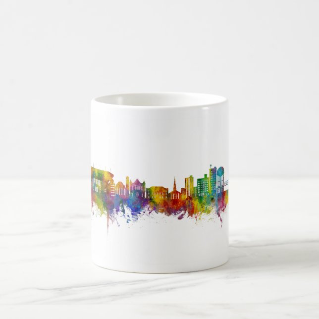 Tuscaloosa Alabama Skyline Coffee Mug (Center)